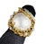0.55 CTW Vintage Style South Sea Pearl & Diamond 18k Yellow Gold Ring, Size 5 For Sale In Washington DC - Image 6 of 6