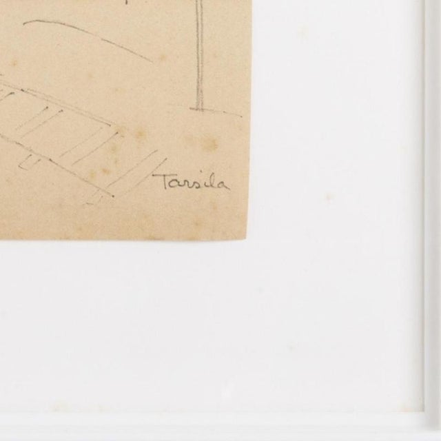 1920s Tarsila Do Amaral, Landscape, 1920s, Ink on Paper For Sale - Image 5 of 6