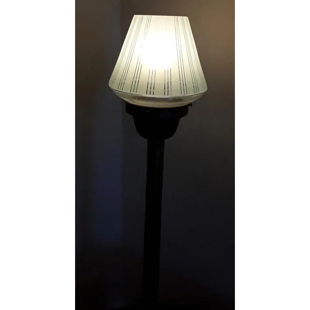 Art Deco Table Lamp with a Column Foot, 1920s For Sale - Image 6 of 8