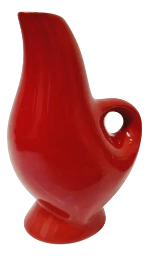 Oxblood Glazed Zsolnay Bird Vase, 1970s