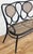 Black Vintage Bentwood Bench With Caned Seat For Sale - Image 8 of 15