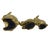 Late 20th Century Vintage Bunny Rabbit Brass Figurines - A Set of 3 For Sale - Image 5 of 5