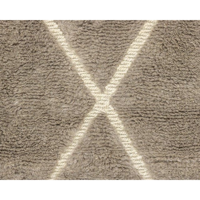 Hand-Knotted Wool Premium Rug by Azele Studio For Sale - Image 4 of 10