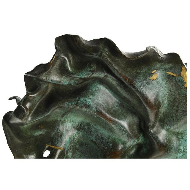 Bronze Sculpture Fragment on Base For Sale - Image 4 of 5
