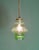 Glass Green Glass Lamp, 1960s For Sale - Image 7 of 9