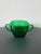 Midcentury American Art Deco Green Glass Sugar Bowl by Anchor Hocking For Sale - Image 12 of 12