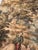 Textile Antique French Aubusson Jacquard Tapestry Village, 1970s For Sale - Image 7 of 18