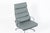 Eames Soft Pad Recliner With Ottoman for Herman Miller, Gray Leather Aluminum Group For Sale - Image 11 of 18