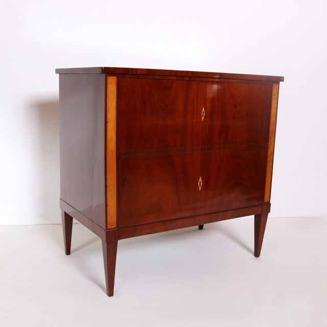 Early 19th Century Fine Single Biedermeier Chest of Drawers For Sale - Image 9 of 10