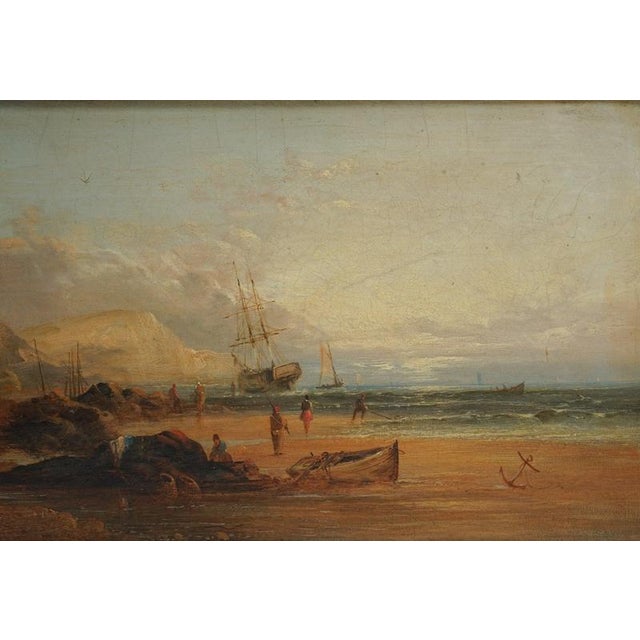 James Webb, Victorian Coastal, 1868, Oil Painting For Sale - Image 11 of 14