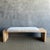Casi Sheep Bench in White Oak and Natural Genuine Sheep Upholstery For Sale - Image 4 of 15