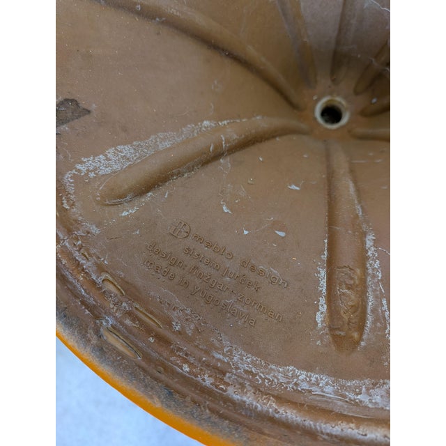 Vintage Jurček Mushroom Stool from Meblo, 1960s For Sale - Image 14 of 18