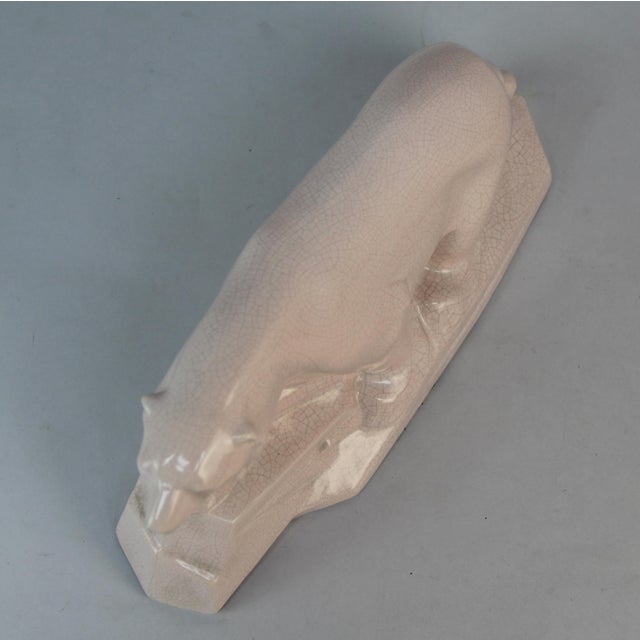 Art Deco Polar Bear Figure by Edouard Cazaux, 1920s-1940s For Sale - Image 10 of 13