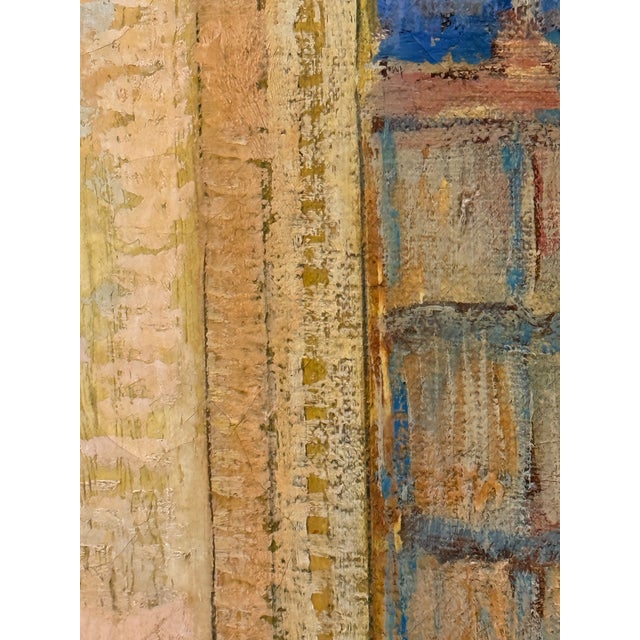 Signed Original Ettore Caser (1880-1944) Early 20th Century Oil Painting Rare For Sale - Image 11 of 12