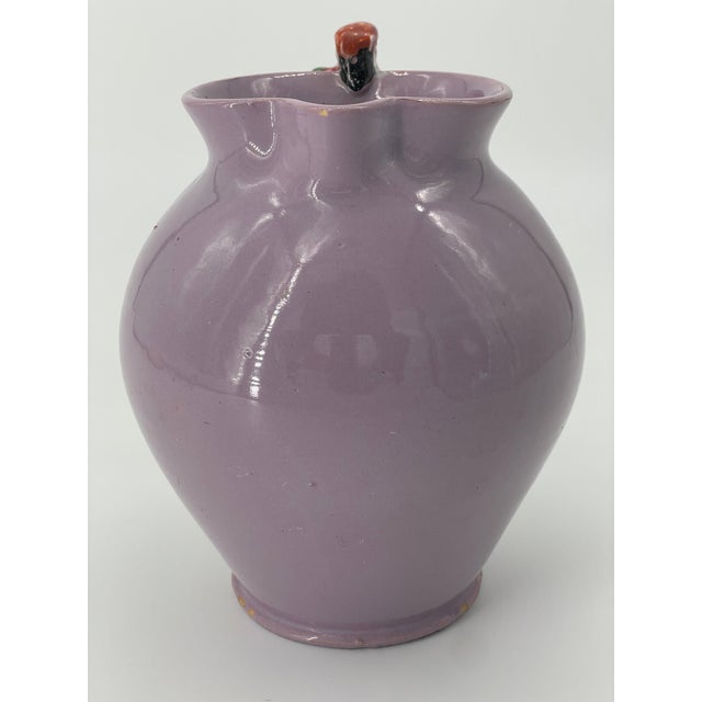 Italian Vintage Italian Parrot Pitcher For Sale - Image 3 of 10