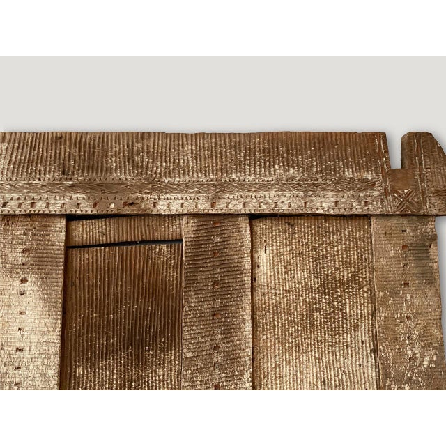 Andrianna Shamaris Hand Carved Wood Panel For Sale - Image 16 of 18