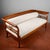 Three-Seater Sofa in Walnut For Sale - Image 12 of 18
