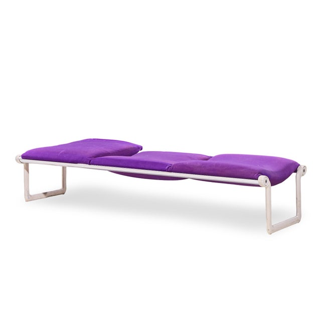 Mid-Century Modern Hannah Morrison for Knoll Mid Century Sling Bench For Sale - Image 3 of 8