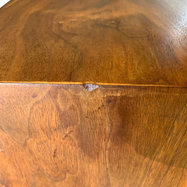 1960s Mid-Century Modern Walnut Side Table Designed by Kipp Stewart for Drexel Declaration For Sale - Image 10 of 12