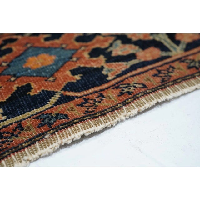 Textile Late 18th Century Antique Farahan Rug 4'3'' x 6'11'' For Sale - Image 7 of 11