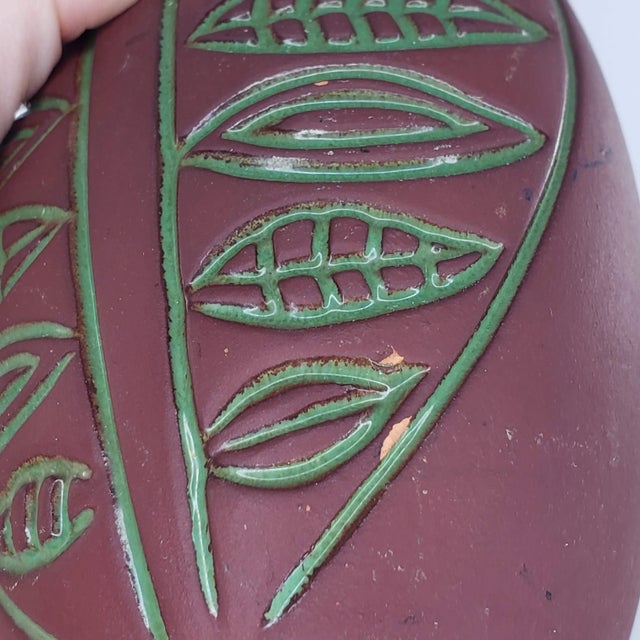 Mid 20th Century Hjordis Oldfors Le Sweden Upsala Ekeby Vase 5795 For Sale In Tulsa - Image 6 of 10