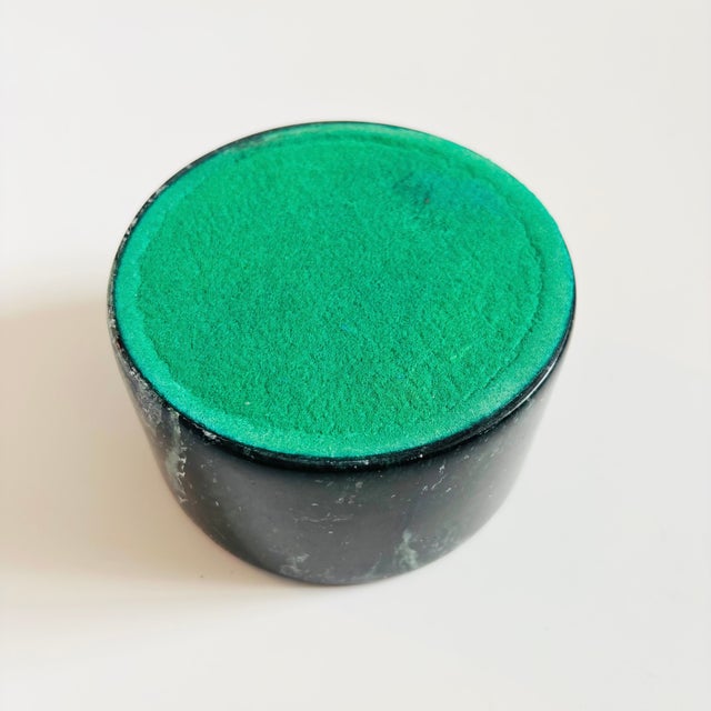 Stone Vintage Green Stone Bowl For Sale - Image 7 of 7