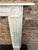 Victorian 19th Century Carrara Marble Bullseye Fireplace Mantelpiece - Missing Top Shelf Piece For Sale - Image 3 of 10