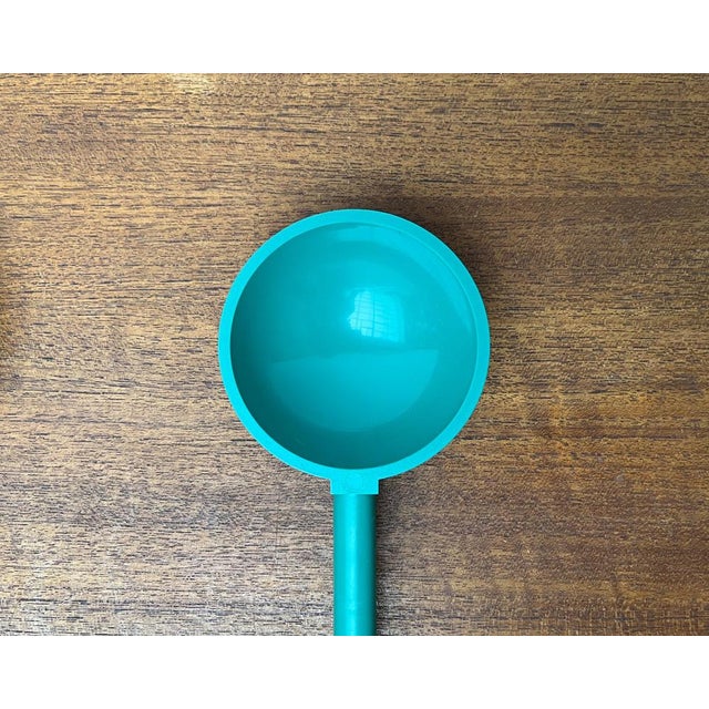 Plastic Italian Postmodern Euclid Series Salad Servers by Michael Graves for Alessi, 1980s, Set of 2 For Sale - Image 7 of 18