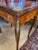 Wood 1900s Victorian Rosewood Game Table With Floral Inlay, Brass Details, Expandable, Original Condition For Sale - Image 7 of 10