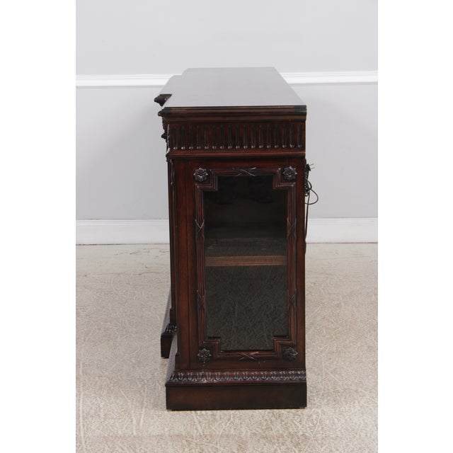 Hickory White Hickory White Co Regency Sideboard Buffet Curio Cabinet For Sale - Image 4 of 18