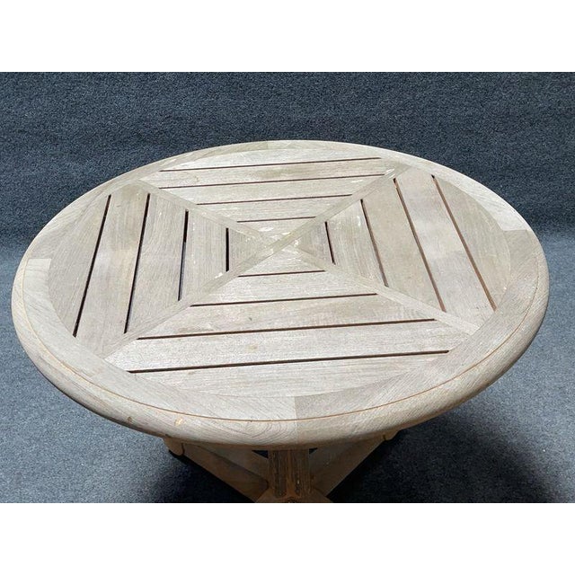 Summit Furniture Summit Patio Table and Two Armchairs For Sale - Image 4 of 11