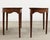 Wood 19th Century Pair of George III Mahogany Demilune Console Tables For Sale - Image 7 of 12