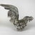 Bronze Cast Roosters in Silver, 1900s, Set of 2 For Sale - Image 6 of 11