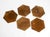 Brutalist Aluminum and Brass Coasters by David Marshall, 1970s, Set of 5 For Sale - Image 17 of 18