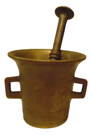 Pre-War Bronze Mortar, 1890s