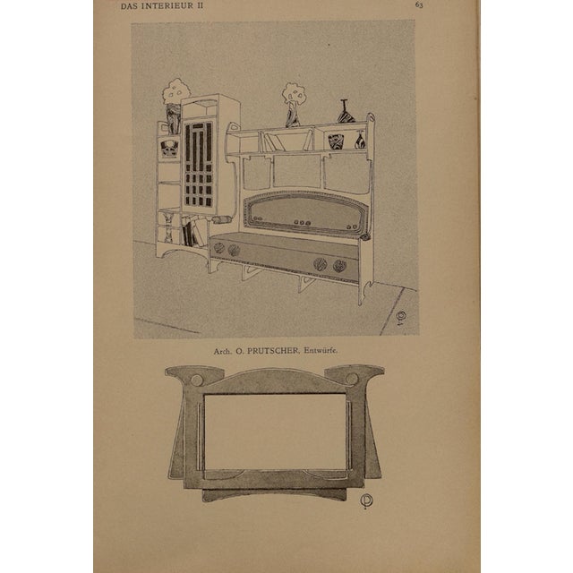 Art Nouveau Mirror by Vienna School for Nedomansky Brothers, Vienna, 1890s For Sale - Image 12 of 14