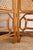 Folding Bamboo Screen with Woven Rush Panels, 1970s For Sale - Image 4 of 7