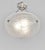 Art Deco French Art Deco Pendant Light by Noverdy 1920s France For Sale - Image 3 of 9