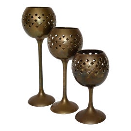 Example of Crate and Barrel Candle Holders