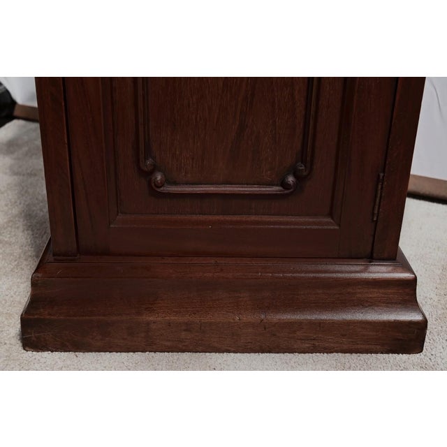 Brown Small Mahogany Cabinet, England, 1920s For Sale - Image 8 of 15