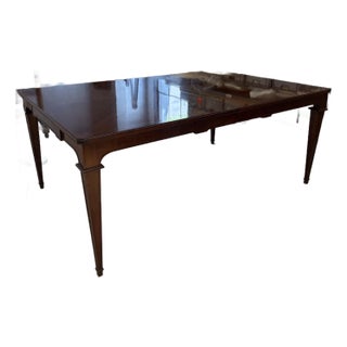 Baker Mahogany Dining Table For Sale