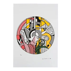After Roy Lichtenstein, "The Solomon" 1990s, Silk-Screen