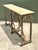 Vintage Patinated Metal and Stone Console Table For Sale - Image 12 of 12