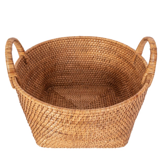 The right basket should make your life easier and this round rattan hamper does just that. Saboga Home presents a...