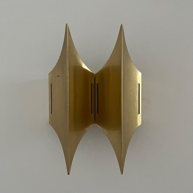 Mid-Century Brass Gothic Wall Lights by Bent Karlby, 1960s For Sale - Image 15 of 15