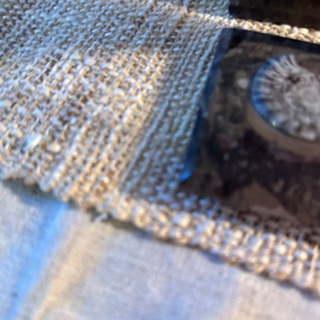 Ammonite Spiral Stone Box Rectangular For Sale - Image 4 of 5