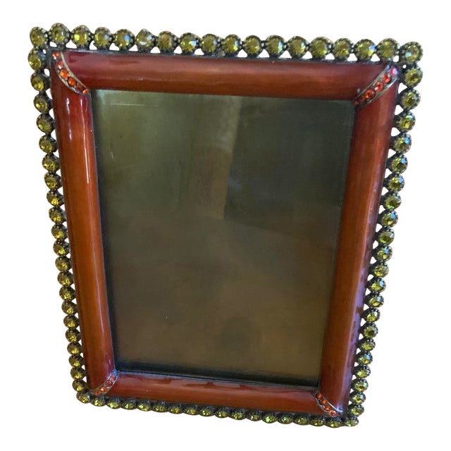 1980s Jay Strongwater Picture Frame For Sale