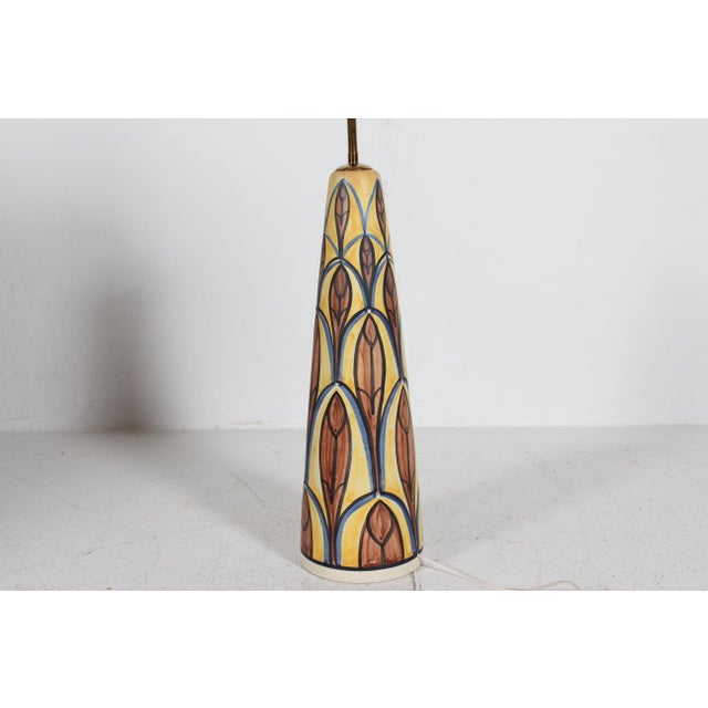 Metal Vintage Danish Floor Lamp from Søholm, 1950s For Sale - Image 7 of 14