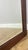 Brown French Style Mirror in Carved Oak For Sale - Image 8 of 10