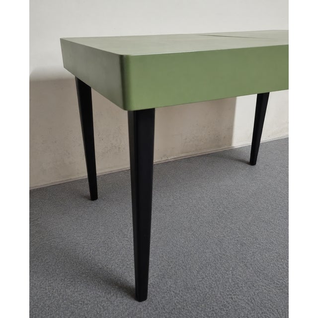 1960s Vintage Art Deco Dining Table, 1950s For Sale - Image 5 of 10